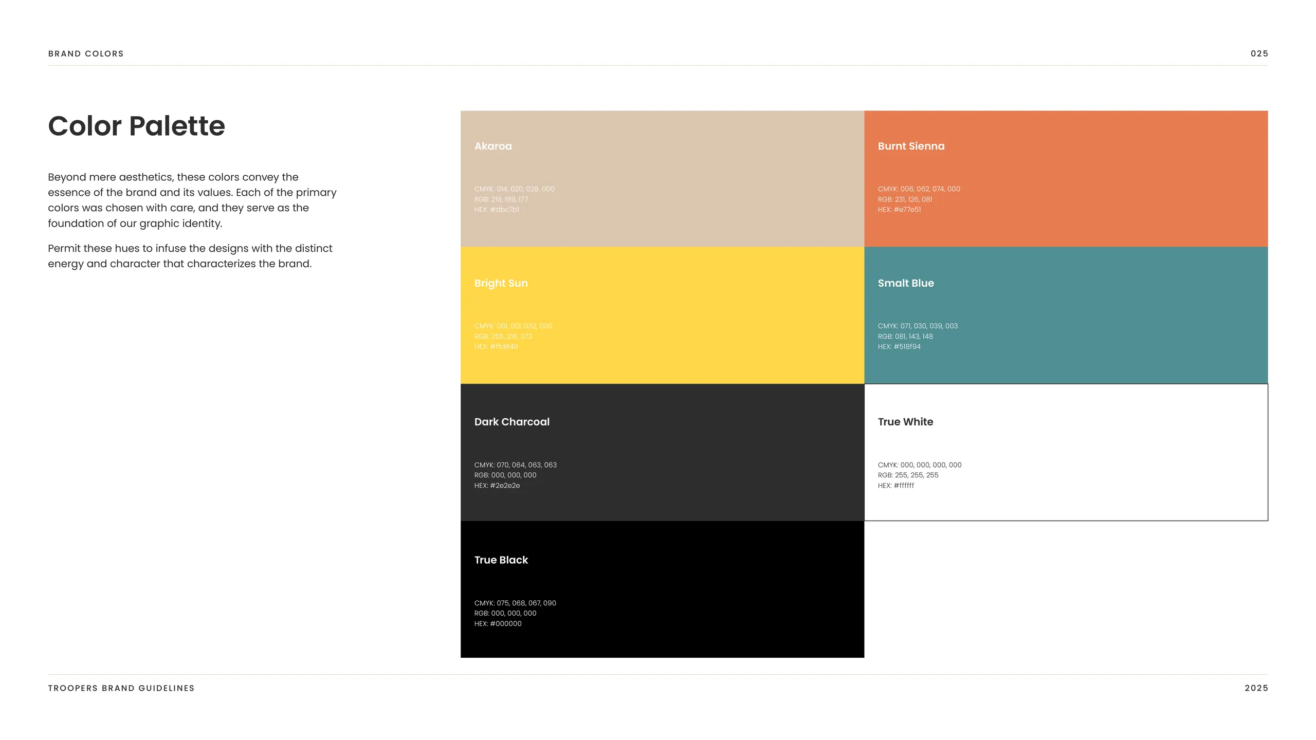 Troopers brand identity 8